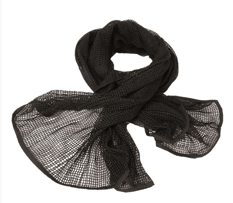 NET SCARF BLACK