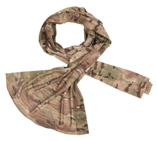 MESH NET SCARF MULTICAM