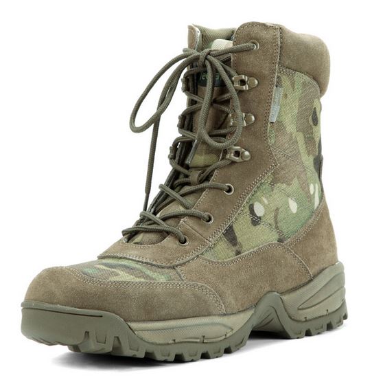 TACTICAL BOOT M.YKK ZIPPER MULTICAM