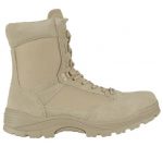 TACTICAL BOOT M.YKK ZIPPER KHAKI