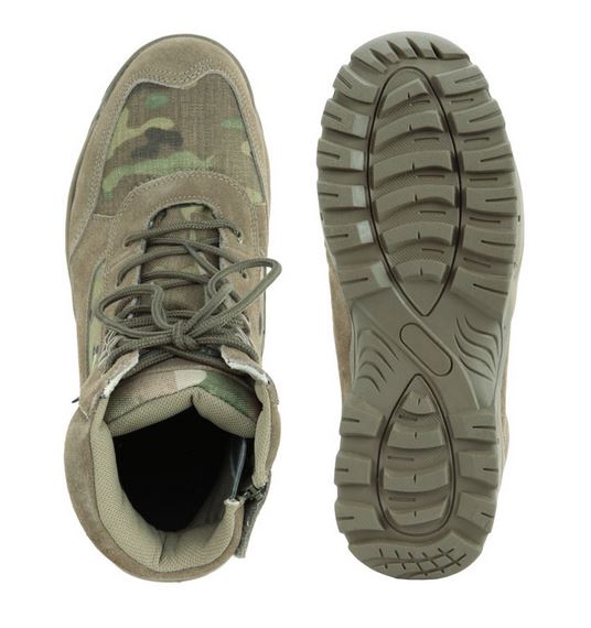 TACTICAL BOOT M.YKK ZIPPER MULTICAM