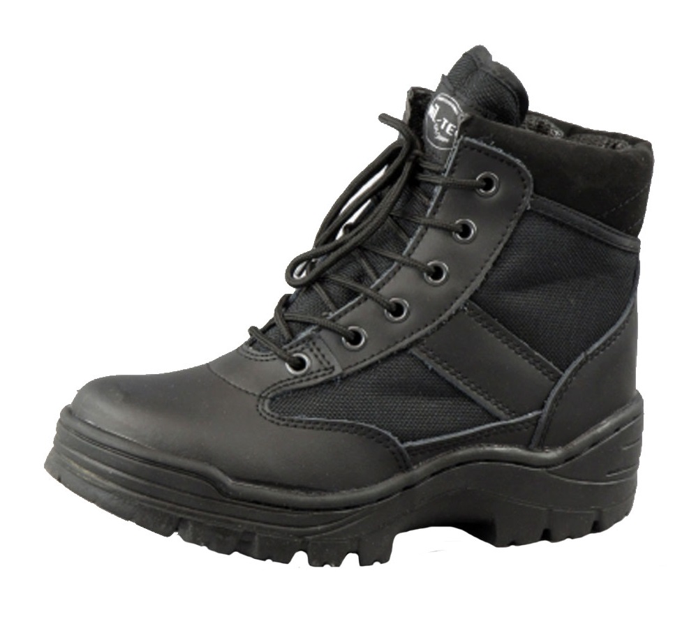SECURITY LOW BOOTS - BLACK