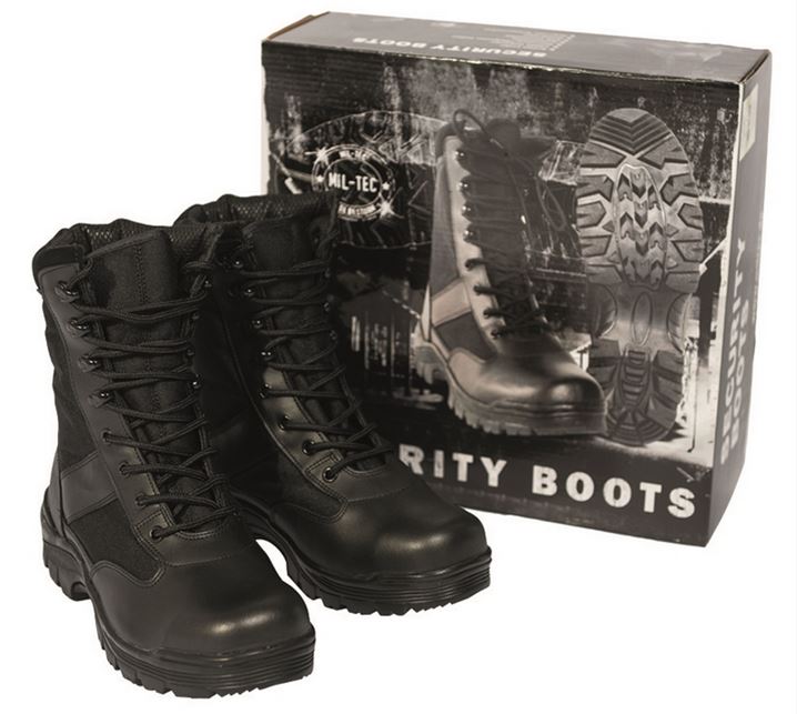 SECURITY BOOTS - BLACK