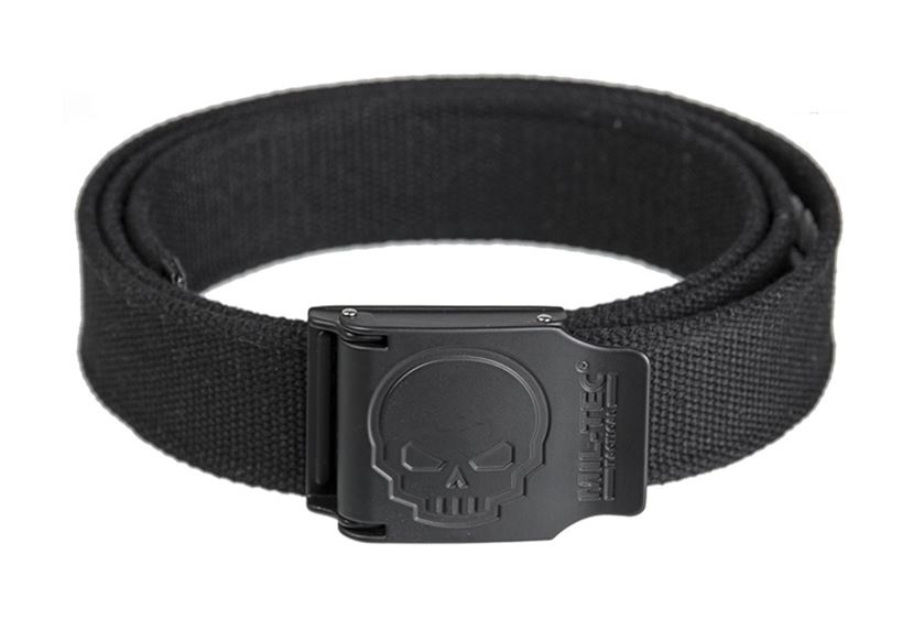 40MM BELT SKULL BLACK