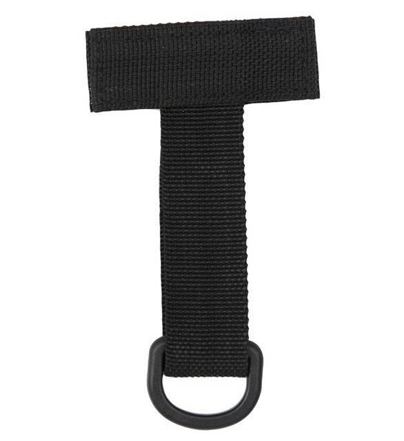 BASE MOLLE WITH D-RING - BLACK