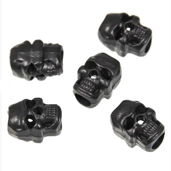  BLACK CORD STOPPER SKULL