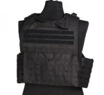  LASER CUT CARRIER VEST BLACK - Image 2
