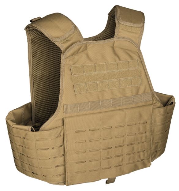  LASER CUT CARRIER VEST COYOTE