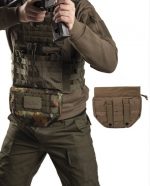 VEST DROP DOWN POUCH - DARK COYOTE - Image 2