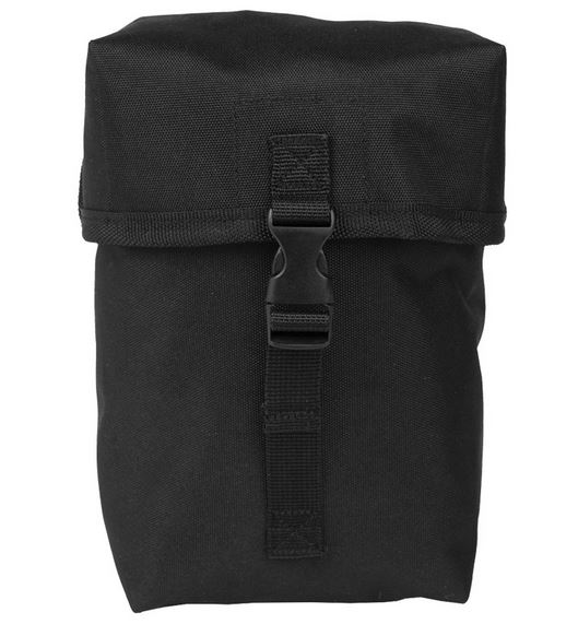 MOLLE UTILITY POUCH LARGE BLACK