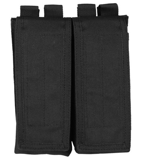 MAGAZINE POUCH AK47 DOUBLE BLACK