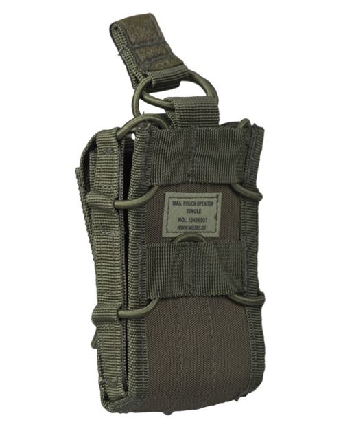 OPEN TOP MAGAZINE POUCH SINGLE OLIVE