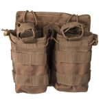 OPEN TOP MAGAZINE POUCH DOUBLE COYOTE