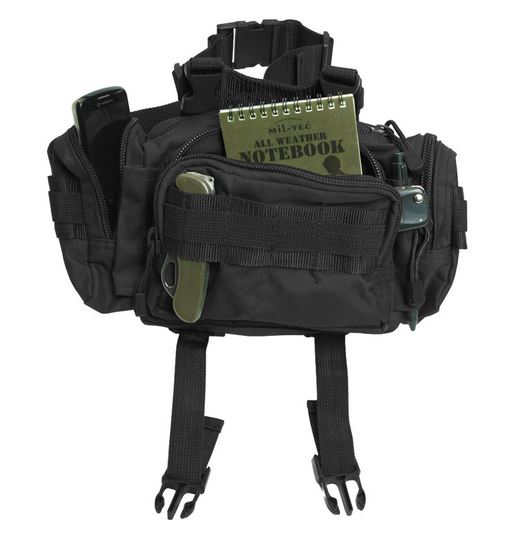 WAIST  BAG MODULAR SYSTEM SMALL BLACK