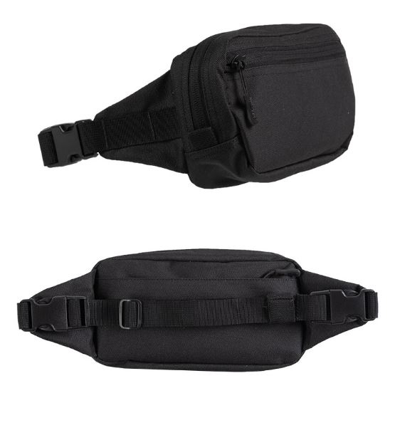 BLACK FANNY PACK TRAVELLER