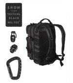 TACTICAL BLACK BACKPACK US ASSAULT SMALL - Image 2