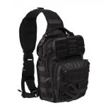 TACTICAL BLACK ONE STRAP ASSAULT PACK SMALL