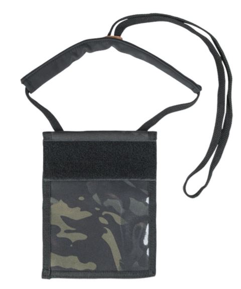 MULTICAM BLACK NECK WALLET	