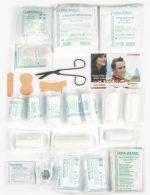 FIRST AID SET LEINA PRO.43 PIECES LARGE PACK BLACK - Image 2
