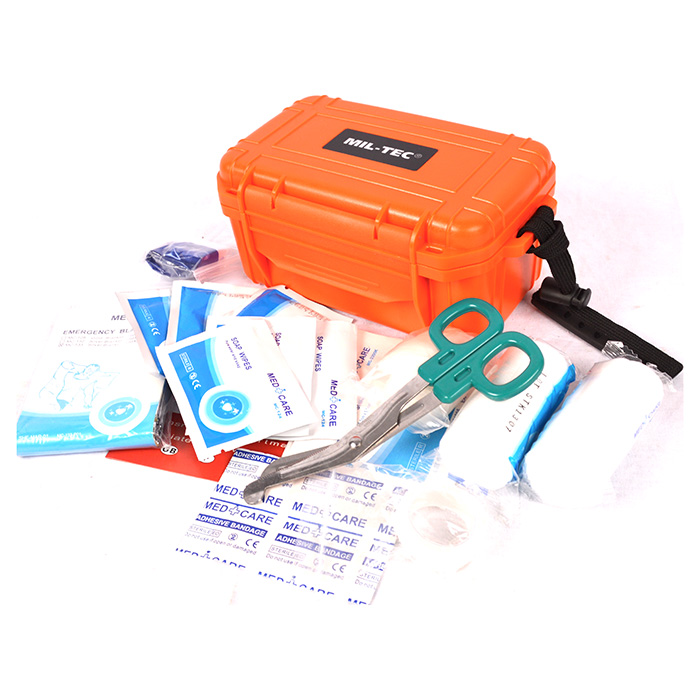 FIRST AID KIT WATERPROOF ORANGE