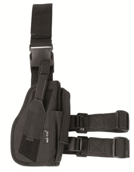TACTICAL LEG PISTOL HOLSTER BLACK