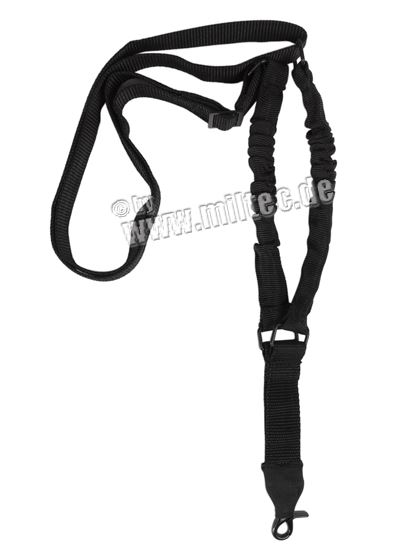 TACTICAL ONE POINT BUNGEE SLING BLACK