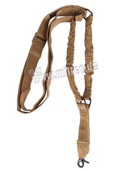 TACTICAL ONE POINT BUNGEE SLING COYOTE