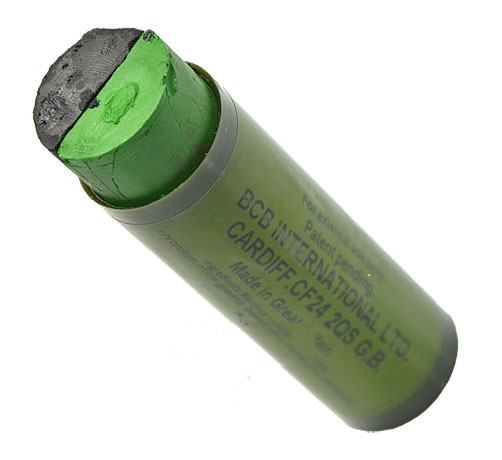 STICK CAMO FACE 2 TONE COLOURS BLACK/OD