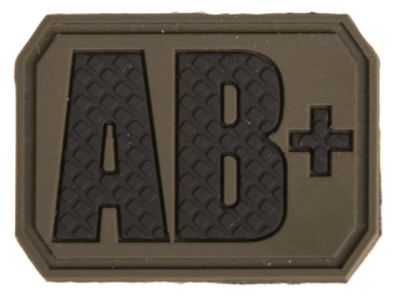 OD 3D BLOOD TYPE PATCH AB POSITIVE