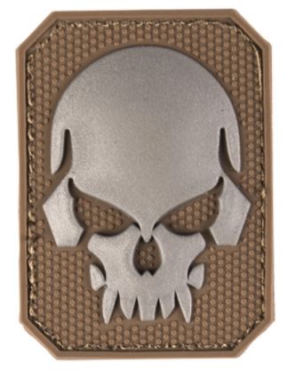 DARK COYOTE PVC SKULL 3D PATCH SMALL		