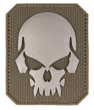 OD PVC SKULL 3D PATCH LARGE