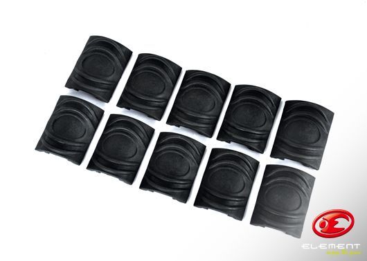 TDI Rail Cover Short 10pcs (BK)