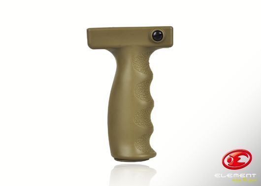 TDI Style Arms Vertical Ergonomic Grip TAN