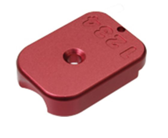 HX CNC Aluminium Baseplate Red