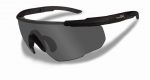 SABER AD Smoke/Matte Black Frame w/Bag