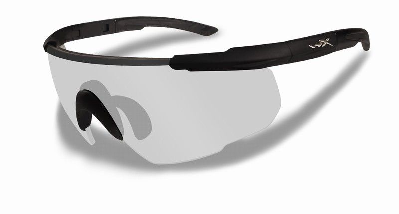 SABER AD Clear/Matte Black Frame w/Bag