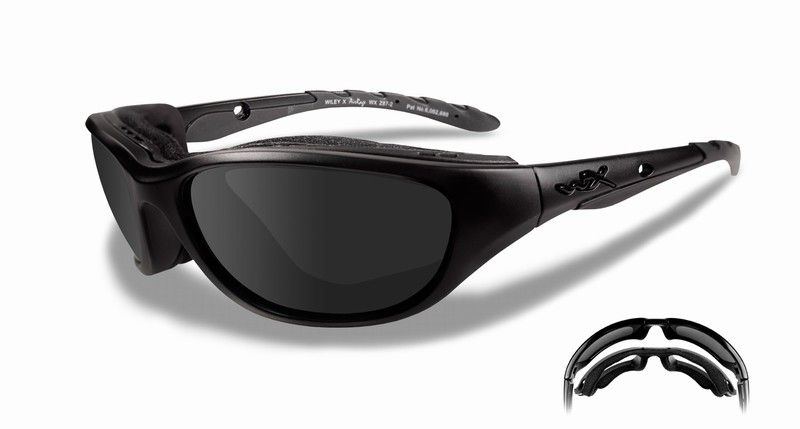 AIRRAGE Smoke Grey Lens, Matte Black Frame