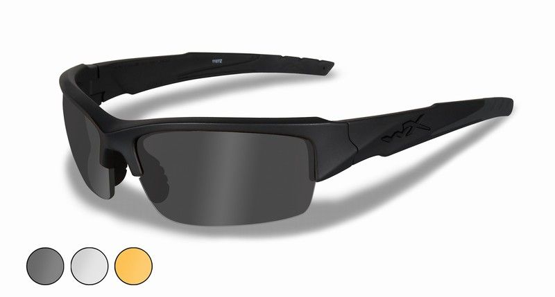 VALOR Clear/Grey/Light Rust Matte Black Frame