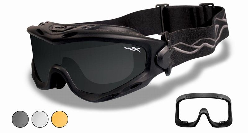 SPEAR Smoke/Clear/Light Rust Matte Black Frame