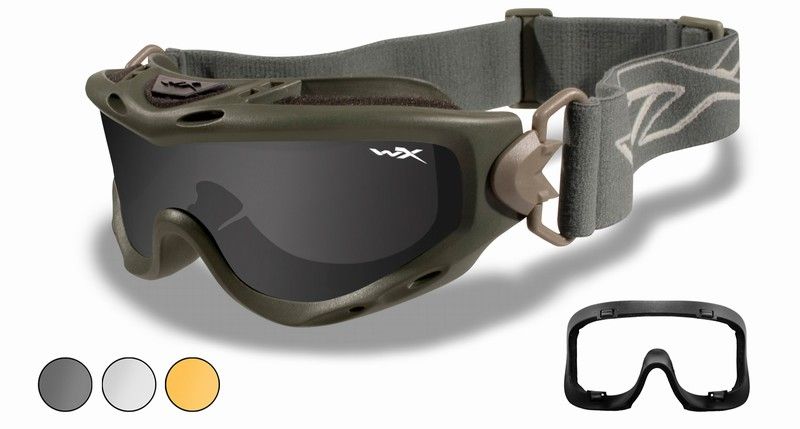 SPEAR Smoke/Clear/Light Rust Foliage Green Frame