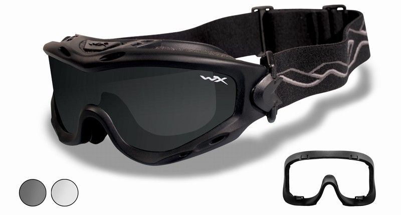 SPEAR Smoke/Clear Matte Black Frame