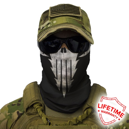 FACE SHIELD-SKULL TECH / SINISTER