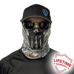 FACE SHIELD-SKULL TECH / GREY DIGITAL