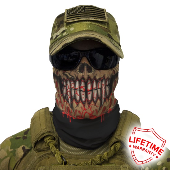 FACE SHIELD-BLOODY THIRSTY