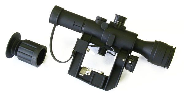 4X26 AK SVD rifle scope with Illuminated reticle