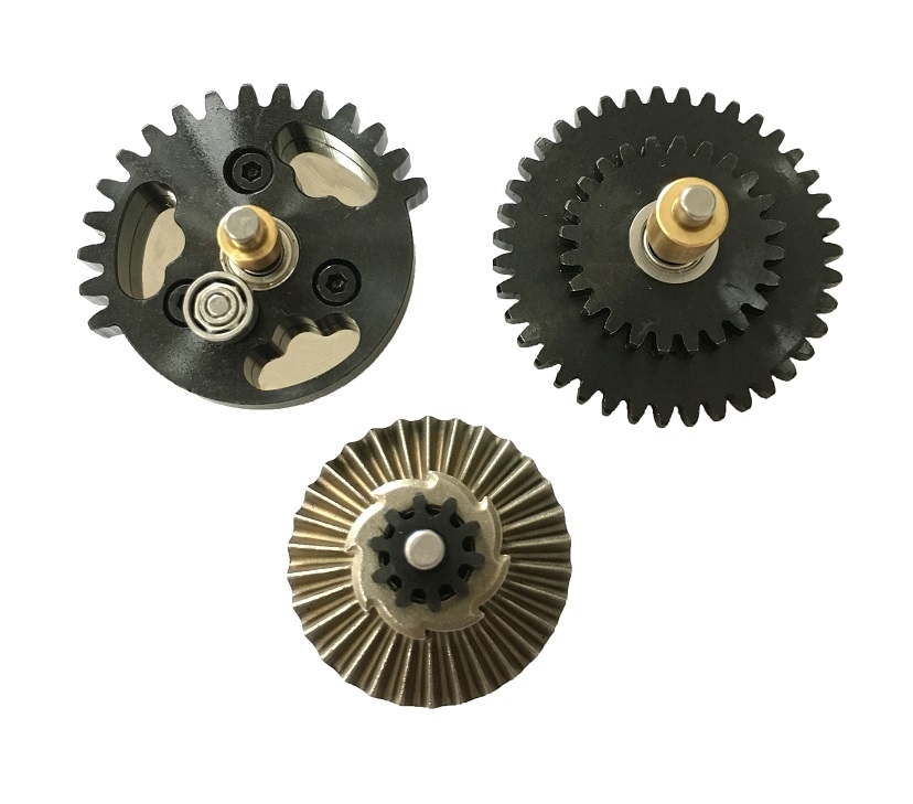 Steel CNC Gear Set with Bearings 13:1 