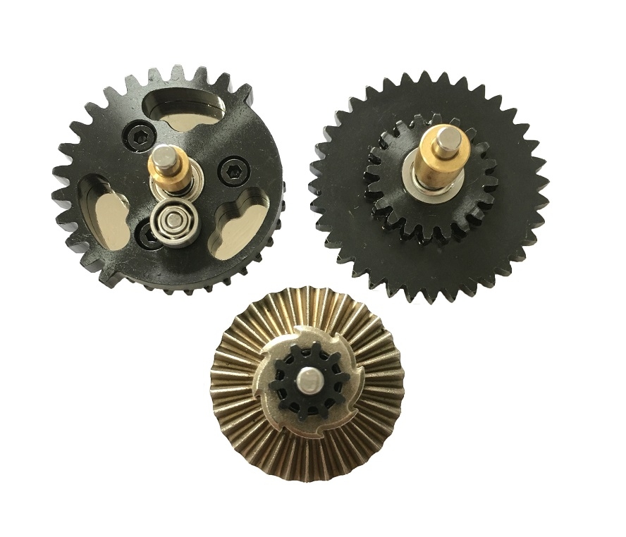 Steel CNC Gear Set with Bearings 16:1 
