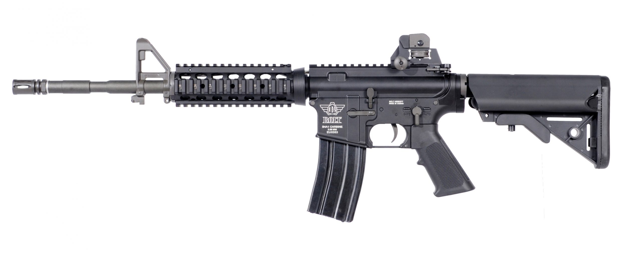 sopmod_black_02.jpg B4 SOPMOD BRSS (Blowback & Recoil) 340FPS - Image 1