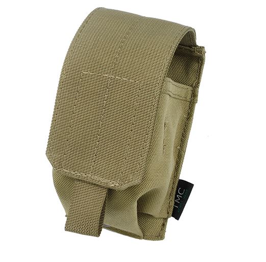 TMC Cordura MOLLE Smoke Grenade Pouch (Tan )