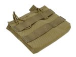 TMC MOLLE CQB Universal Double Mag Pouch ( Khaki ) - Image 3